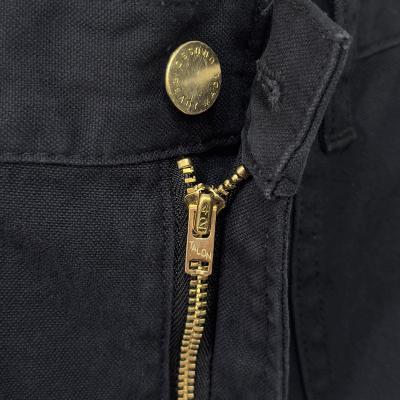 UNUSED [ UW1153 (Double knee duck pants) ] BLACK