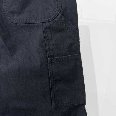 UNUSED [ UW1153 (Double knee duck pants) ] BLACK