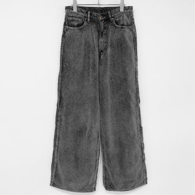 UNUSED [ UW1151 (Corduroy wide pants) ] BLACK