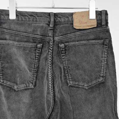 UNUSED [ UW1151 (Corduroy wide pants) ] BLACK