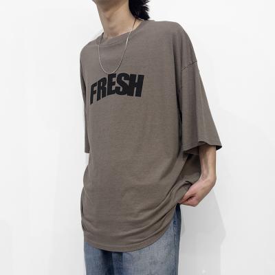 refomed [ FRESH MAN TEE ] BROWN