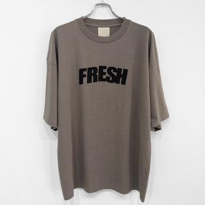 refomed [ FRESH MAN TEE ] BROWN