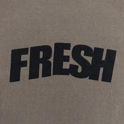 refomed [ FRESH MAN TEE ] BROWN