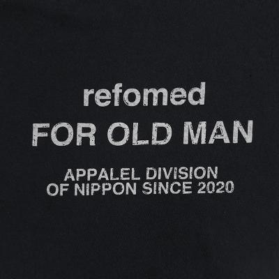 refomed [ OLD MAN TEE ] BLACK