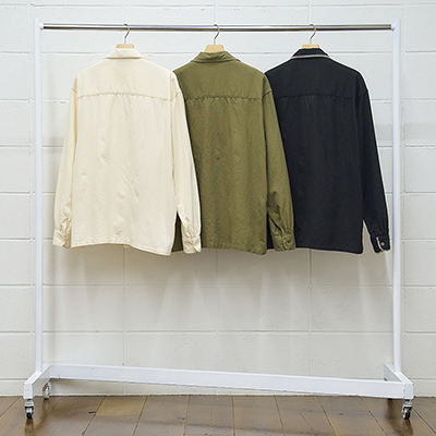 UNUSED [ US2333 (Open collar shirt) ] OLIVE