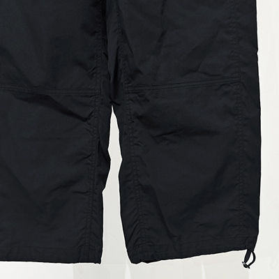 URU [ NYLON SILK EASY PANTS ] NAVY