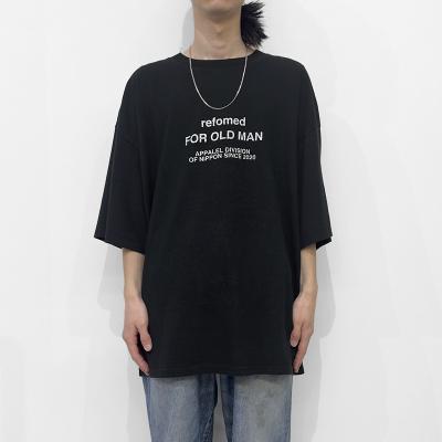 refomed [ OLD MAN TEE ] BLACK