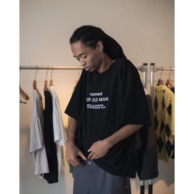 refomed [ OLD MAN TEE ] BLACK