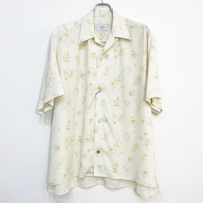 URU [ SHORT SLEEVE SHIRTS ] C.BEIGE