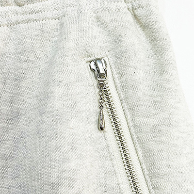 SUGARHILL [ ZIP-UP WIDE SWEAT TROUSERS ] IVORY WHITE