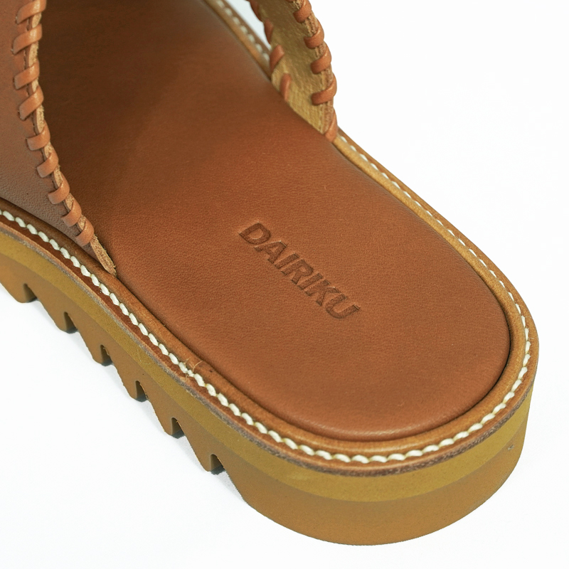 ルでビブラ DAIRIKU 21ss Leather Sandal サンダル ダイリク サンダル