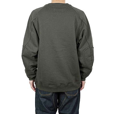 SUGARHILL [ TRIPLE STITCHED SWEAT PULLOVER ] ASH GRAY