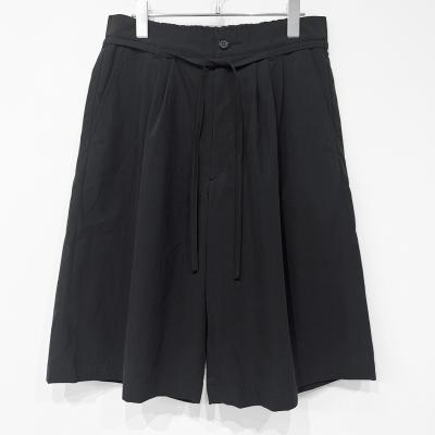 ESSAY [ 3TUCKED CROP SHORTS (P-2) ] BLACK
