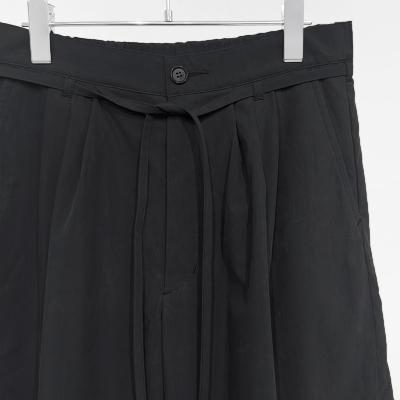 ESSAY [ 3TUCKED CROP SHORTS (P-2) ] BLACK