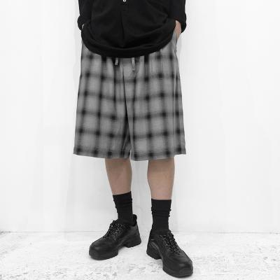 ESSAY [ 3TUCKED CROP SHORTS (P-2) ] GREY CHECK