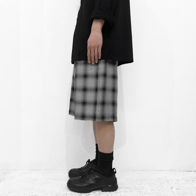 ESSAY [ 3TUCKED CROP SHORTS (P-2) ] GREY CHECK