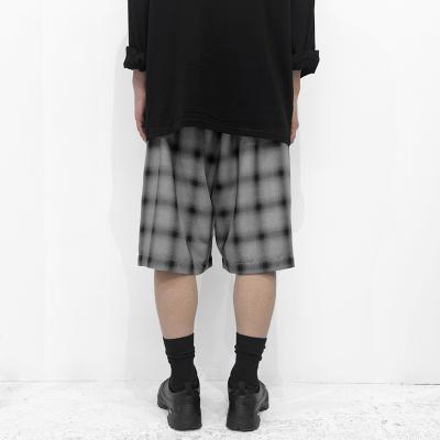 ESSAY [ 3TUCKED CROP SHORTS (P-2) ] GREY CHECK