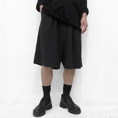 ESSAY [ 3TUCKED CROP SHORTS (P-2) ] BLACK