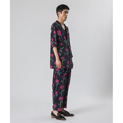 Sasquatchfabrix. [ ROSE SAFARI H/S SHIRT ] BLACK