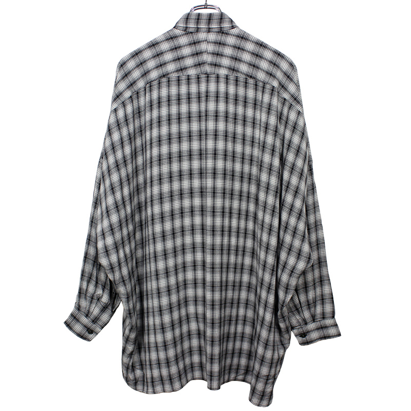 ESSAY [ DRAPE SHIRT (SH-1) ] CHECK | ロイド・エフダブリュー (LLOYD FW)