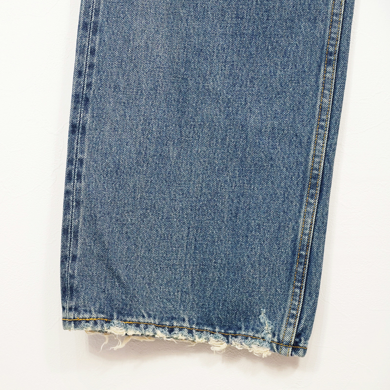 DAIRIKU [ Damage Straight Denim Pants ] Indigo | ロイド・エフ 