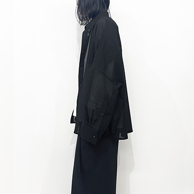 SHINYAKOZUKA [ GIANT SHIRT ] BLACK