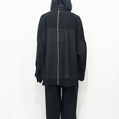 SHINYAKOZUKA [ GIANT SHIRT ] BLACK