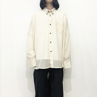 SHINYAKOZUKA [ GIANT SHIRT ] ECRU