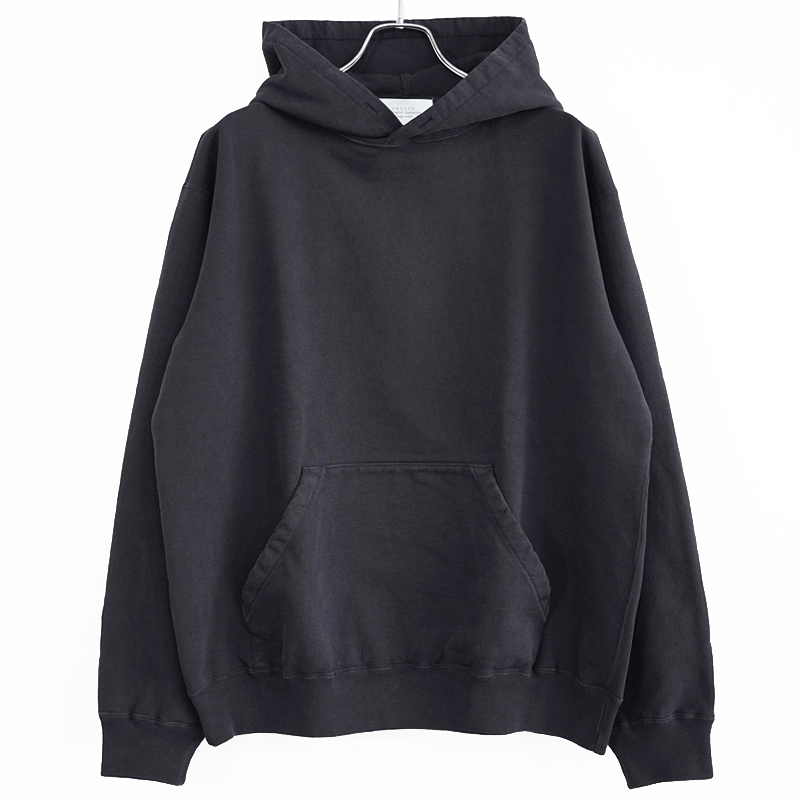 UNUSED [ US2300 (Overdyed hoodie) ] FADE BLACK