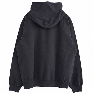 UNUSED [ US2300 (Overdyed hoodie) ] FADE BLACK