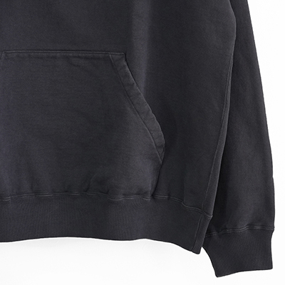 UNUSED [ US2300 (Overdyed hoodie) ] FADE BLACK