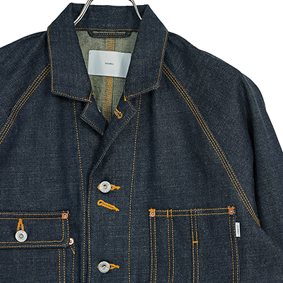 SUGARHILL [ DENIM COVERALLS ] RIGID INDIGO