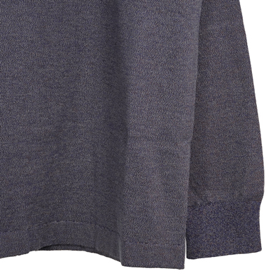 crepuscule [ Henry Neck L/S ] INDIGO