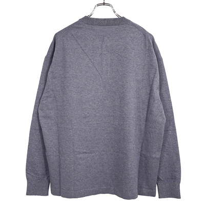 crepuscule [ Henry Neck L/S ] L.BLUE