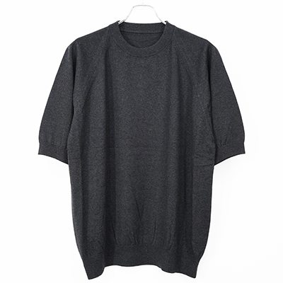 crepuscule [ Raglan Knit S/S ] BLACK