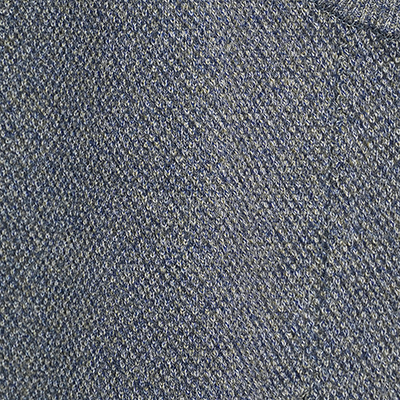 crepuscule [ Moss Stitch Zip Vest ] BLUE