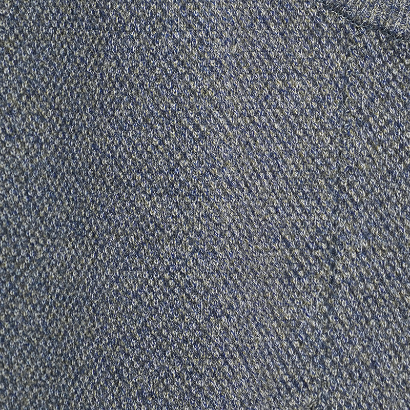 crepuscule [ Moss Stitch Zip Vest ] BLUE