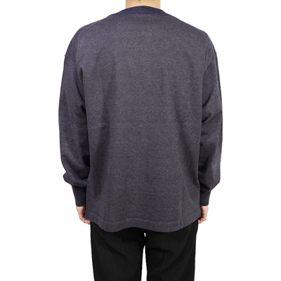 crepuscule [ Henry Neck L/S ] INDIGO