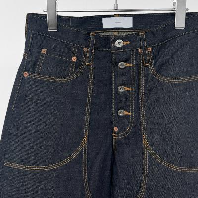 SUGARHILL [ CLASSIC DOUBLE KNEE DENIM PANTS ] RIGID INDIGO
