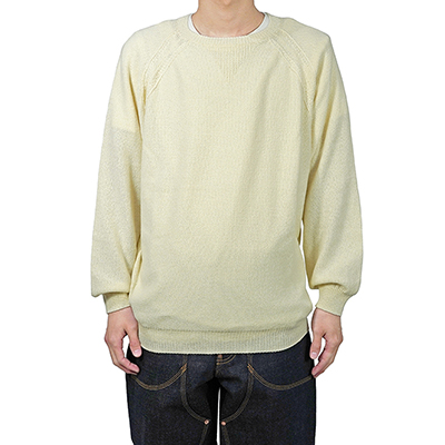 SUGARHILL [ COTTON LONG SLEEVE KNIT ] WHITE