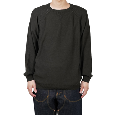 SUGARHILL [ COTTON LONG SLEEVE KNIT ] BLACK