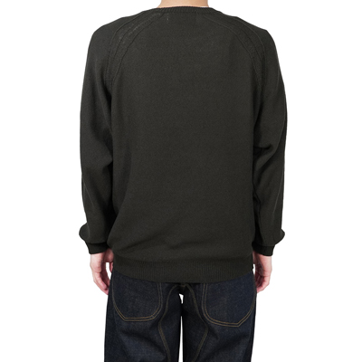 SUGARHILL [ COTTON LONG SLEEVE KNIT ] BLACK