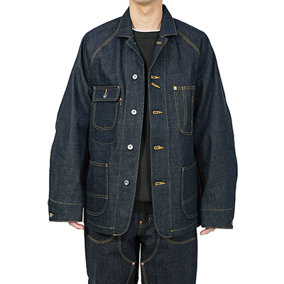 SUGARHILL [ DENIM COVERALLS ] RIGID INDIGO