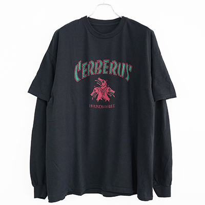 ESSAY [ LAYERED OVERSIZE LONG T-SHIRT (TS-2) ] CERBERUS