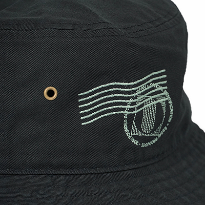 ESSAY [ POSTMARK BUCKET HAT (A-2) ] BLACK