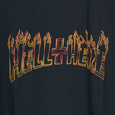 ESSAY [ SILK SCREEN T-SHIRT (TS-2) ] HELL HERE