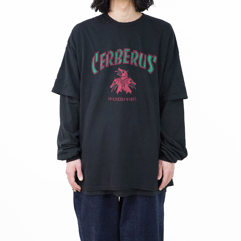 ESSAY [ LAYERED OVERSIZE LONG T-SHIRT (TS-2) ] CERBERUS | ロイド
