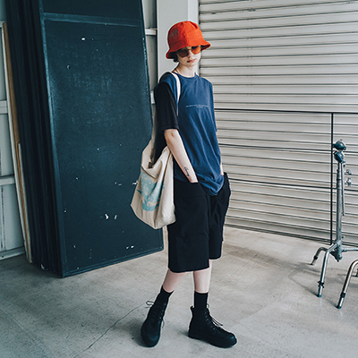 ESSAY [ ACID SHORTS (P-1) ] BLACK