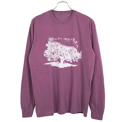 ESSAY [ PIGMENT L/S TEE (TS-4) ] GRAPE