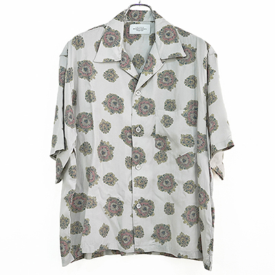 UNUSED [ US2339 (Short-sleeve emblem pattern shirt) ]